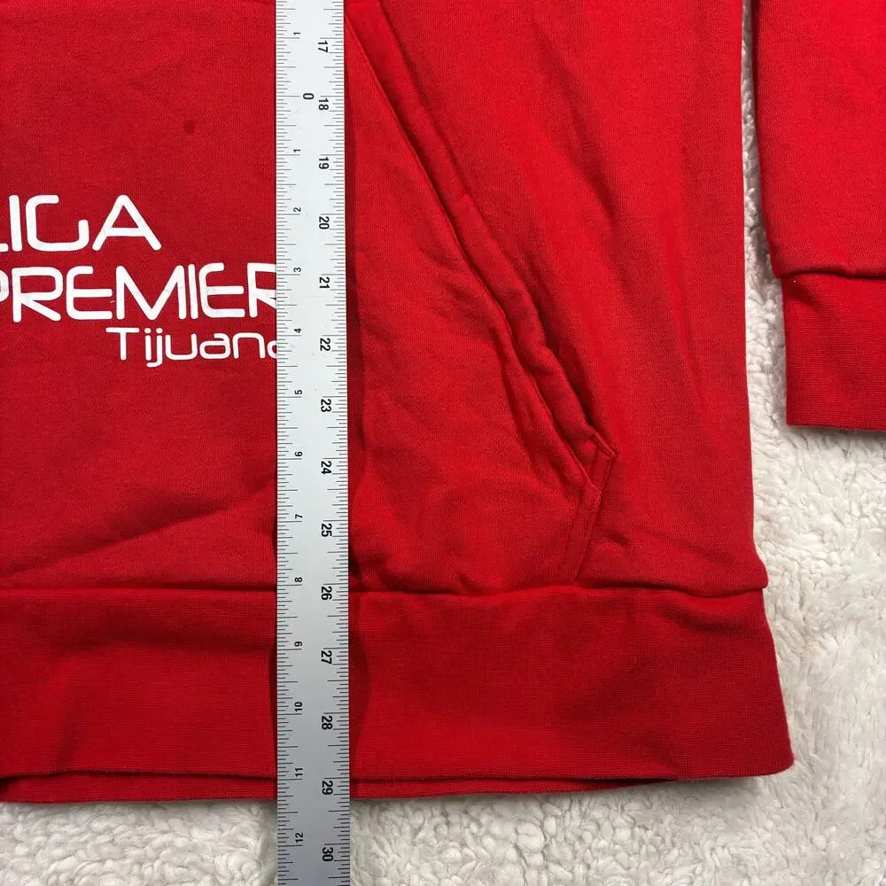 Adidas Hoodie 2XL XXL Red Liga Premier Tijuana Jazmin SD FC Pullover Sweatshirt